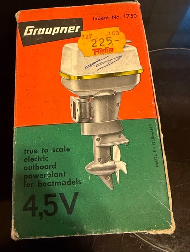 Außenbordmotor graupner - außenbordmotor,