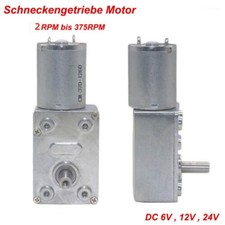 Schneckengetriebe Motor DC 6V