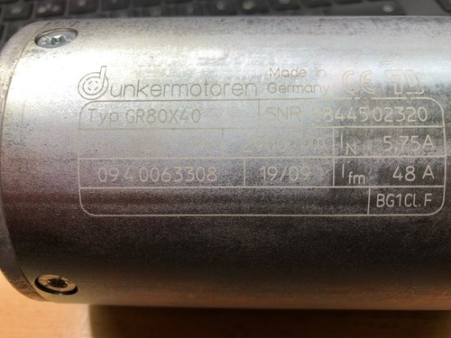 Motor gr80x40 dunkermotoren - gr80x40,